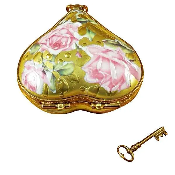 Heart - Key To My Heart Limoges Box by Rochard™