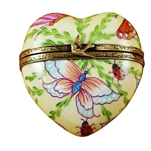 Butterfly Heart Limoges Box by Rochard™
