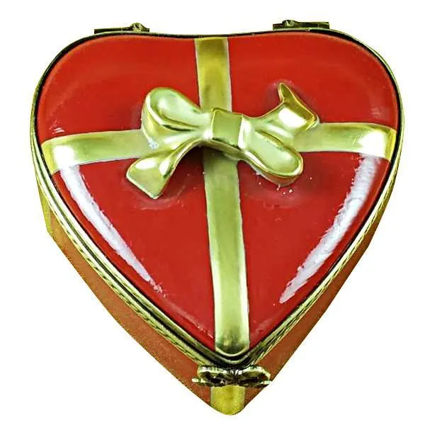 Red Heart with Chocolates Limoges Box by Rochard™