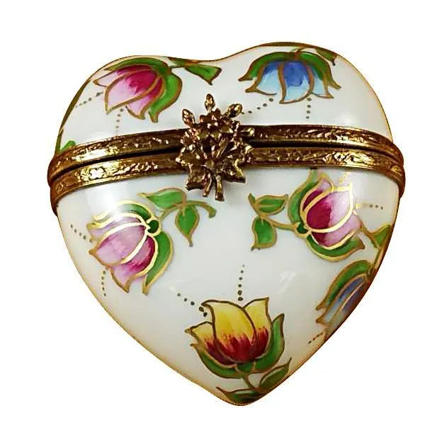 Heart - Tulips Limoges Box by Rochard™