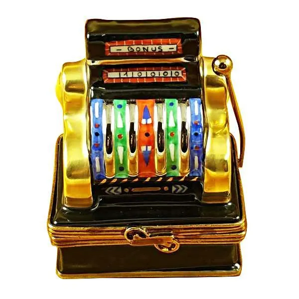 Jackpot Slot Machine Limoges Box by Rochard™