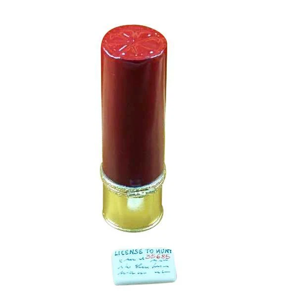 Shotgun Shell with Hunting License Limoges Box by Rochard™