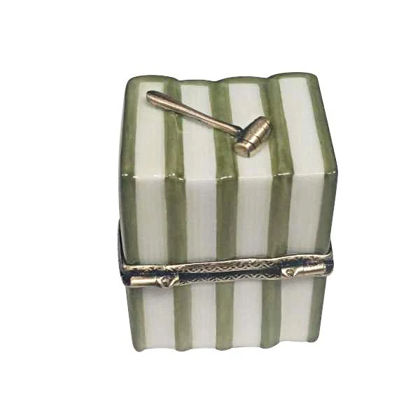 Law Books with Gavel Limoges Box by Rochard™