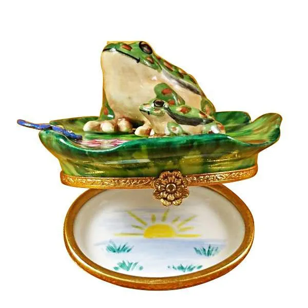 Frog & Baby Limoges Box by Rochard™