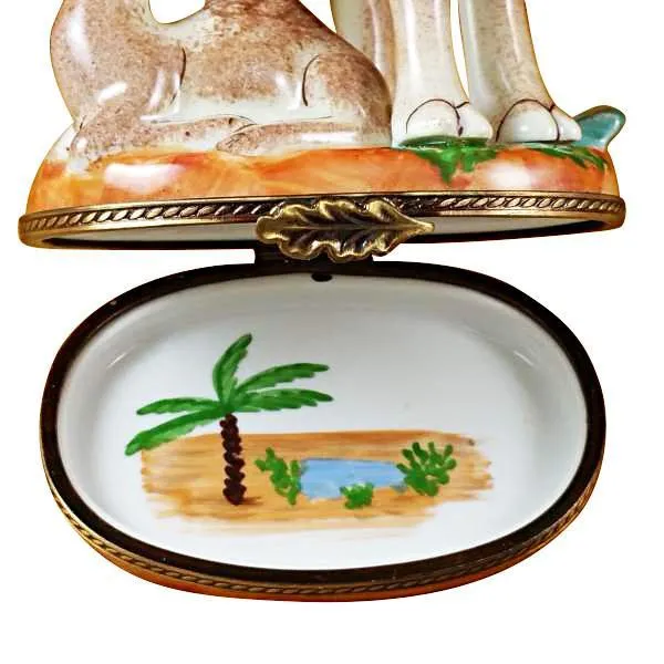 Camel W/Baby Limoges Box by Rochard™