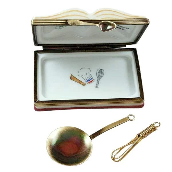 Crepes Suzette Cookbook Limoges Box by Rochard™