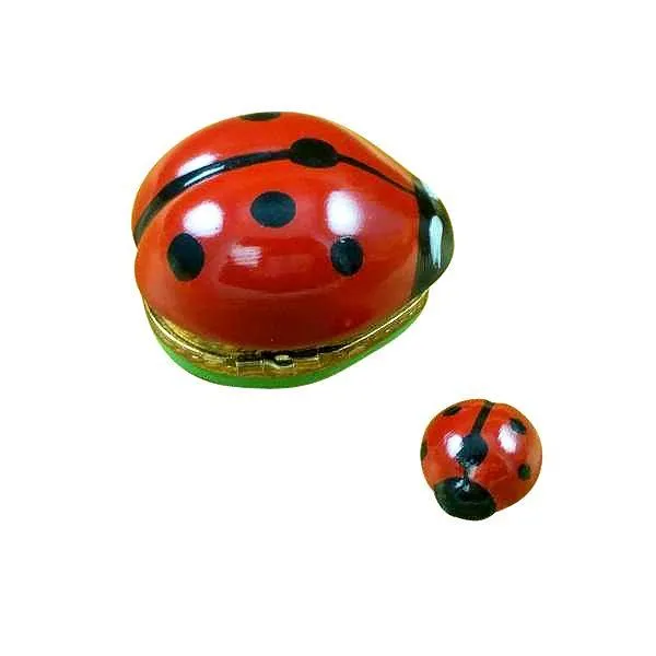 Lady Bug with Baby Limoges Box by Rochard™
