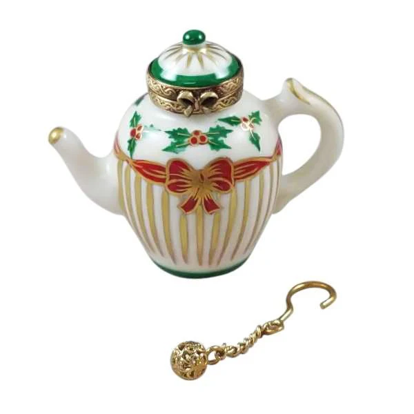 Christmas Teapot Limoges Box by Rochard™