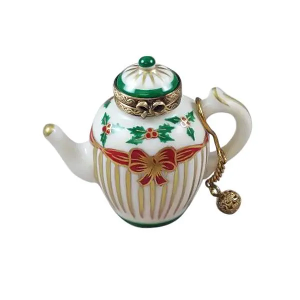 Christmas Teapot Limoges Box by Rochard™