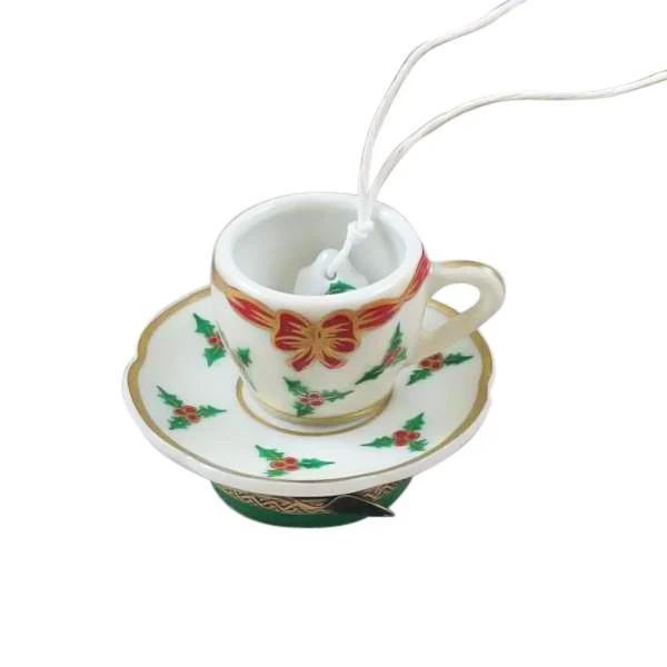 Christmas Teacup Limoges Box by Rochard™