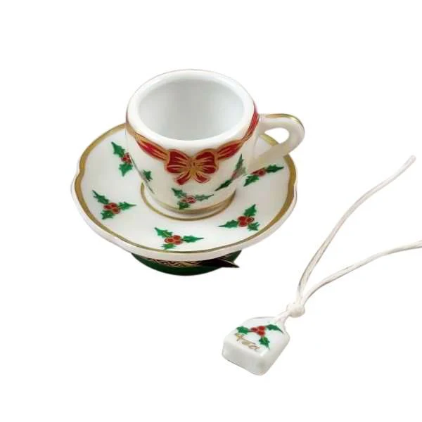 Christmas Teacup Limoges Box by Rochard™