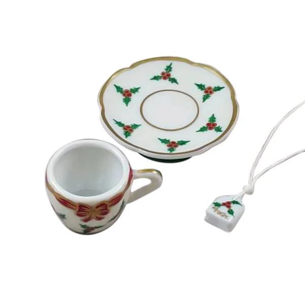Christmas Teacup Limoges Box by Rochard™