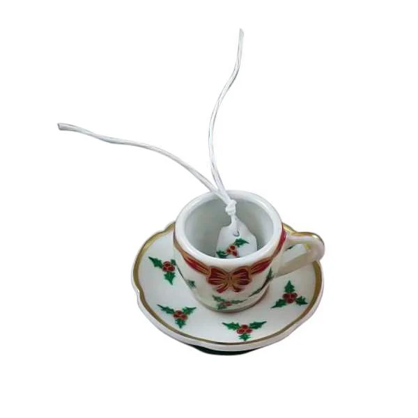 Christmas Teacup Limoges Box by Rochard™