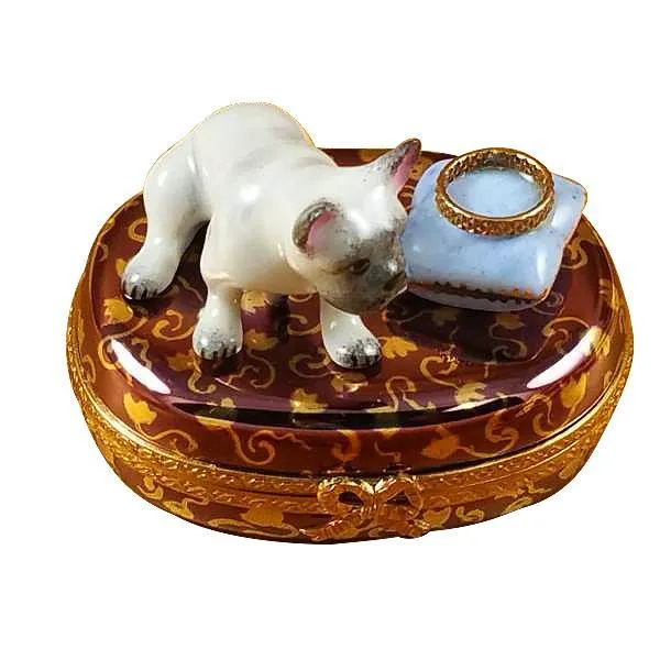 French Bulldog Limoges Box by Rochard™