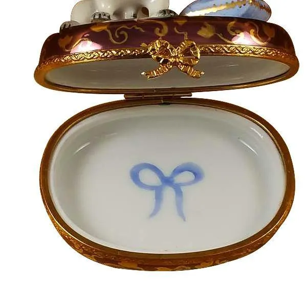 French Bulldog Limoges Box by Rochard™