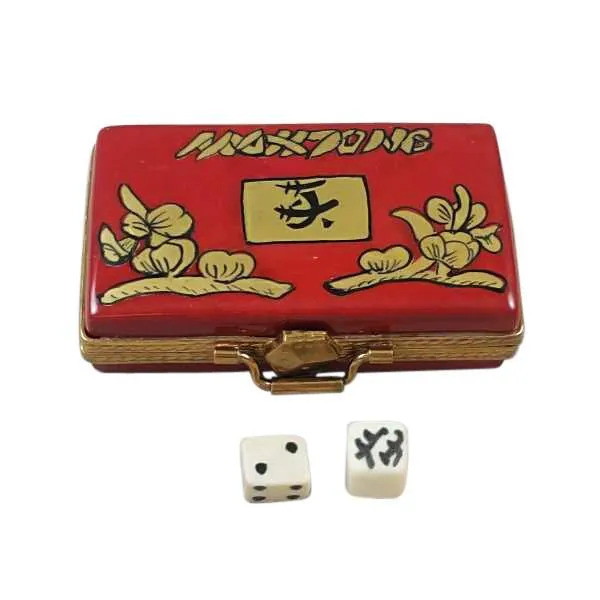 Mahjong Set Limoges Box by Rochard™