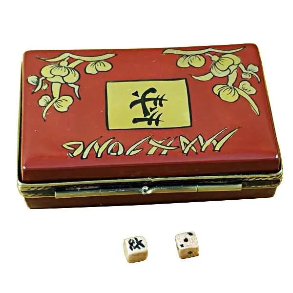Mahjong Set Limoges Box by Rochard™