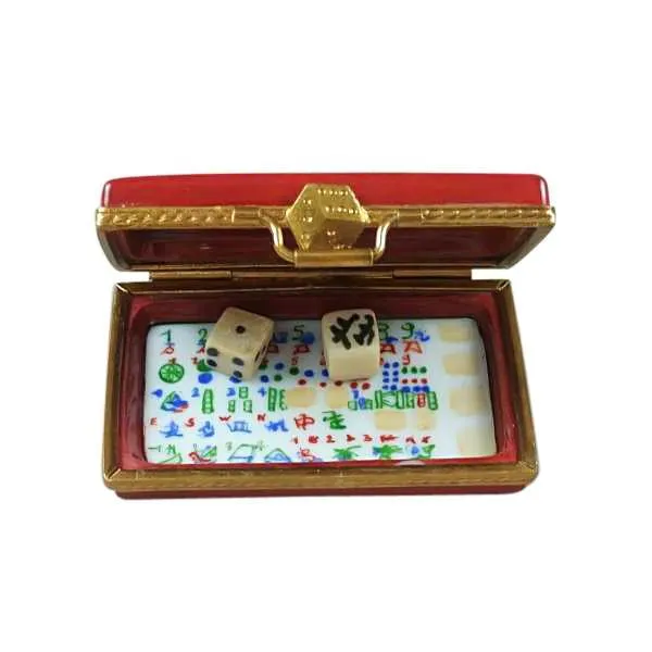 Mahjong Set Limoges Box by Rochard™