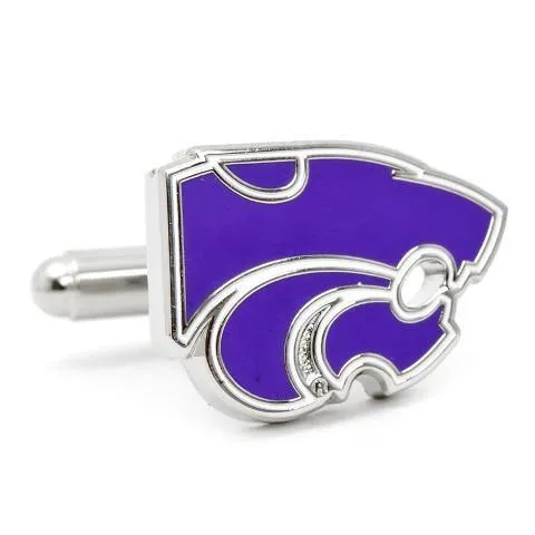 Kansas State University Wildcats Enamel Cufflinks