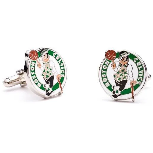 Boston Celtics Enamel Cufflinks