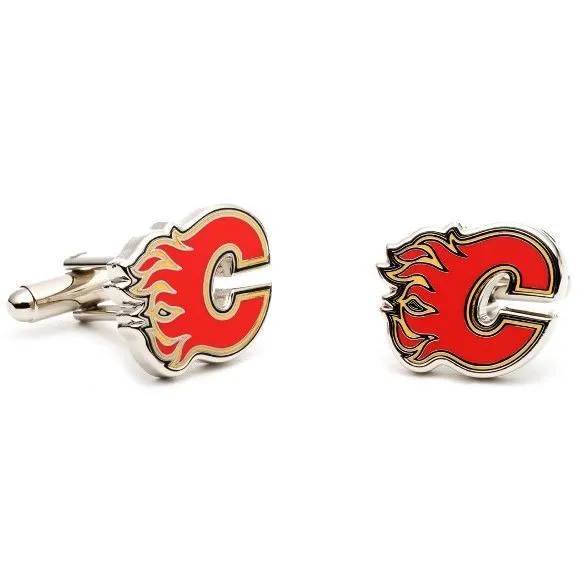 Calgary Flames Cufflinks