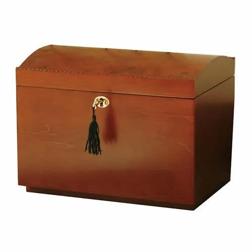 Courtney - Walnut Jewelry Box with Drop Front