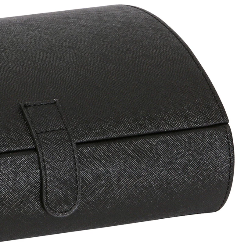 Parker Faux Leather Black Watch Case