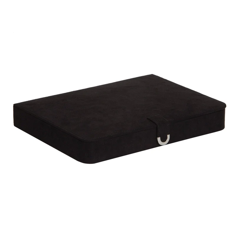 Cameron Plush Fabric Jewelry Box and Ring Case