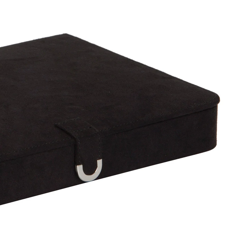 Cameron Plush Fabric Jewelry Box and Ring Case