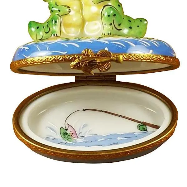 Two Cute Worms Limoges Box by Rochard™