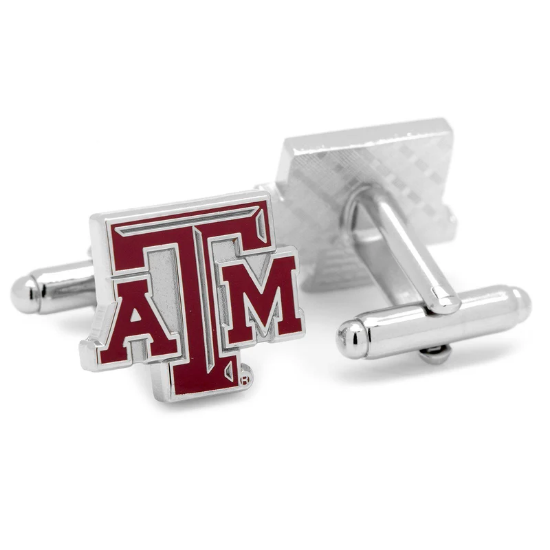Texas A & M Aggies Enamel Cufflinks