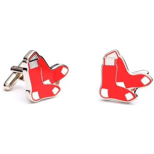 Boston Red Sox Enamel Cufflinks