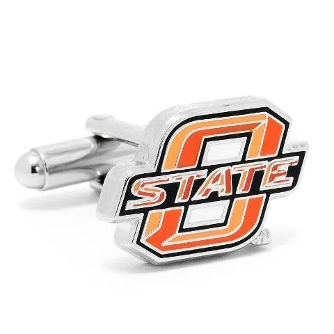 Oklahoma State University Cowboys Enamel Cufflinks