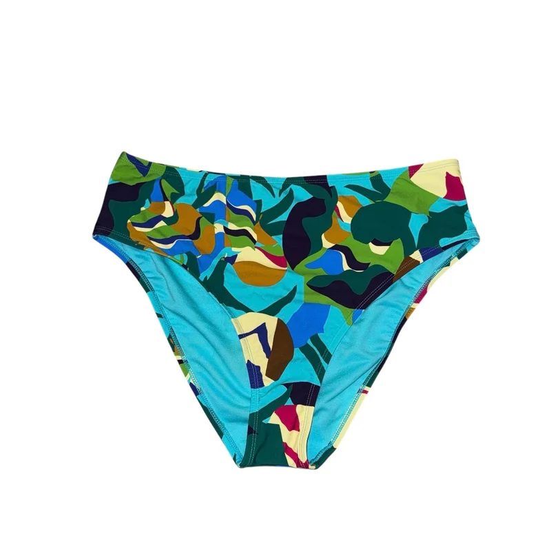 Abstract print bikini bottom