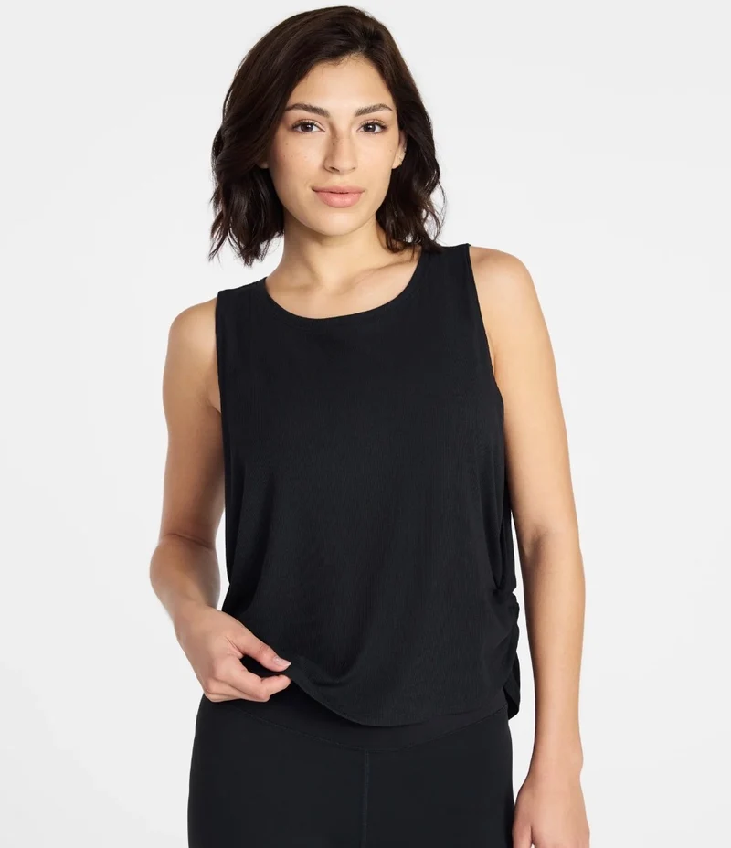 Side knot tank top
