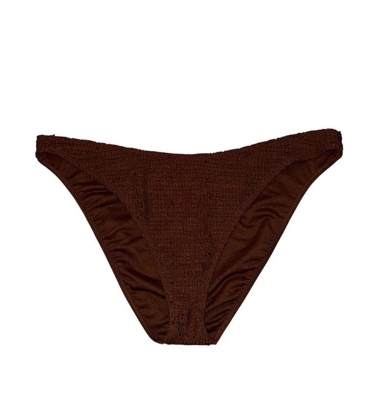 Sequin crochet bikini bottom