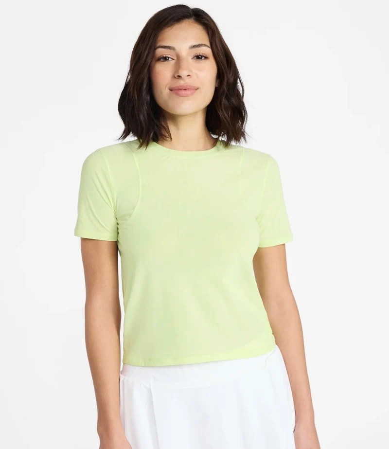 Limestone mesh tee
