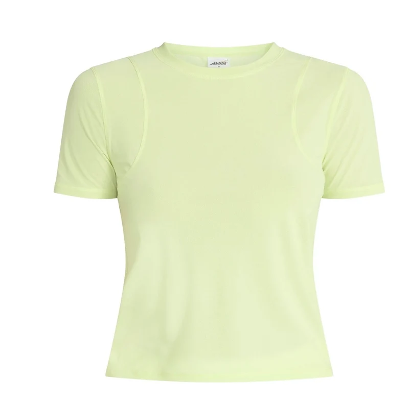 Limestone mesh tee