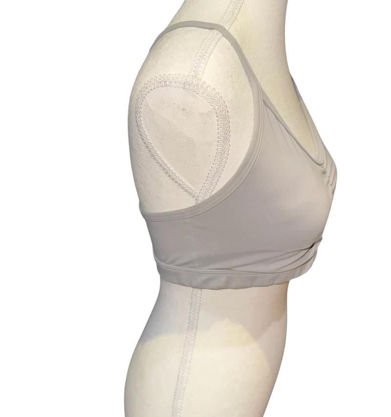 Ruched sports bra