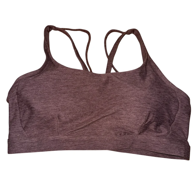 Butter core twist sports bra