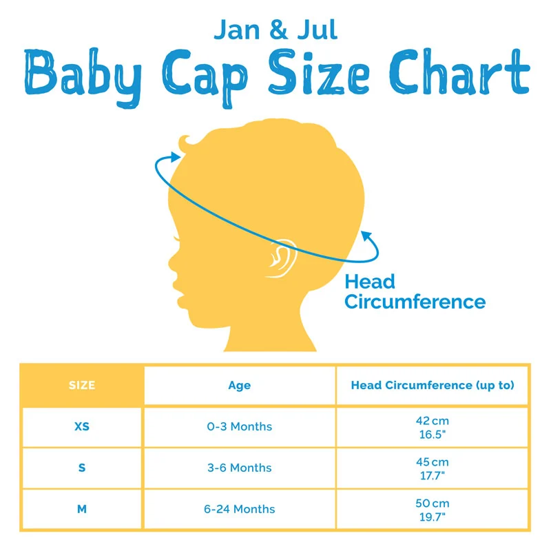 Jan & Jul - Bonnet soleil pour bébé - Rose 6-24 mois