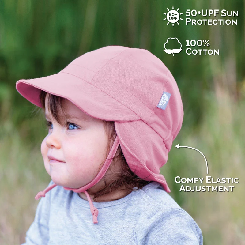 Jan & Jul - Bonnet soleil pour bébé - Rose 6-24 mois