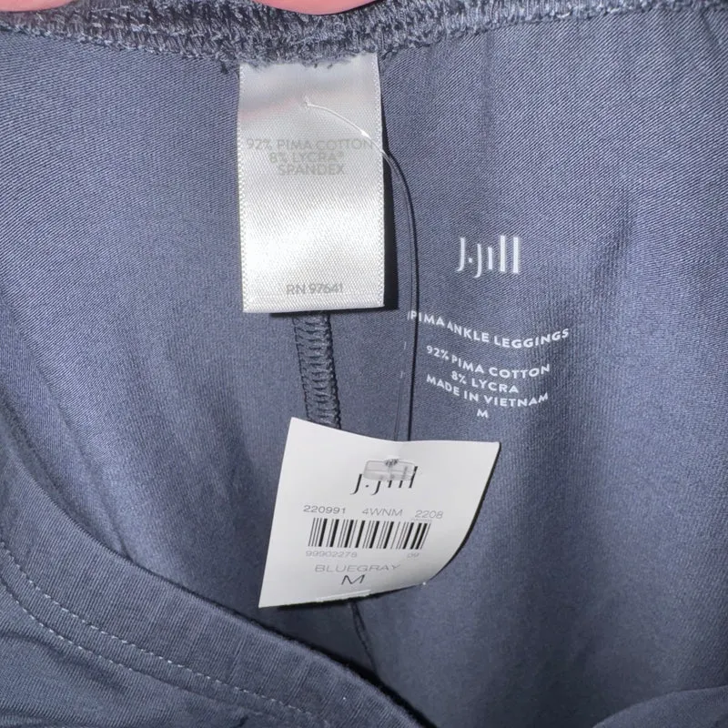 J.jill pima ankle leggings bluegray capsule wardrobe