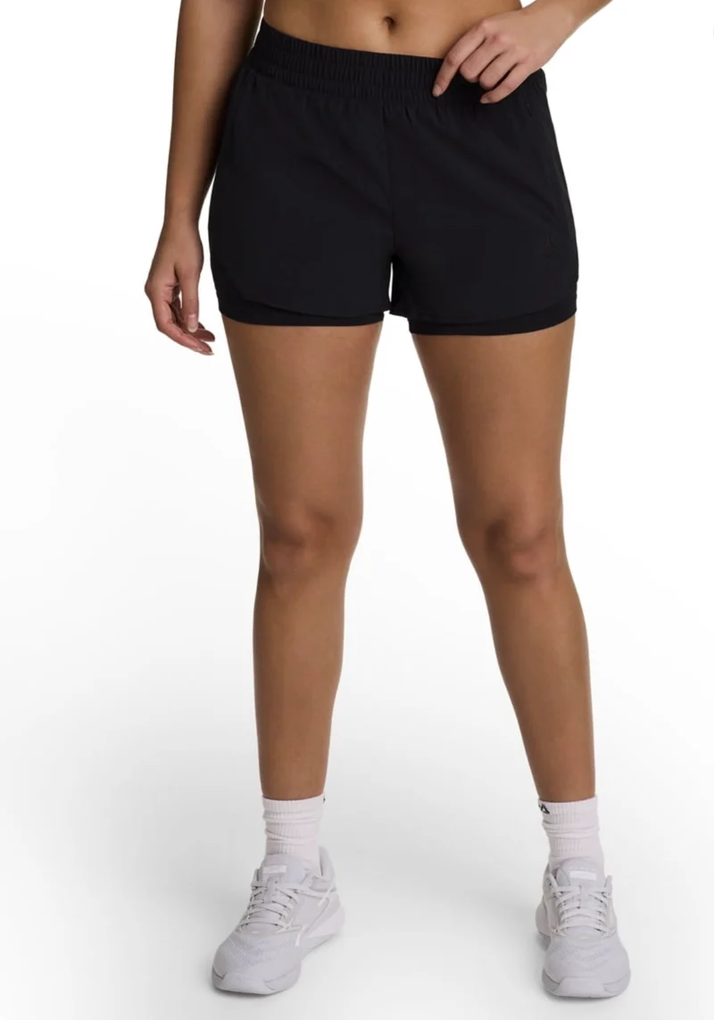 Reebok On pace with compression shorts