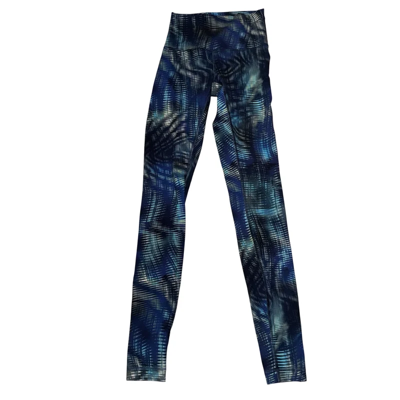 Lululemon wunder train high rise 28” foil shapeshifter