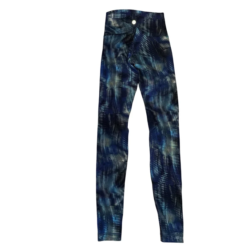 Lululemon wunder train high rise 28” foil shapeshifter