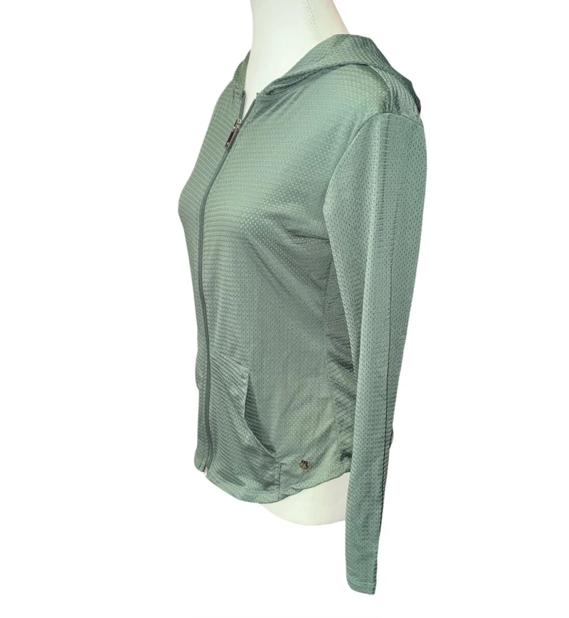 BuffBunny mesh zip up performance jacket