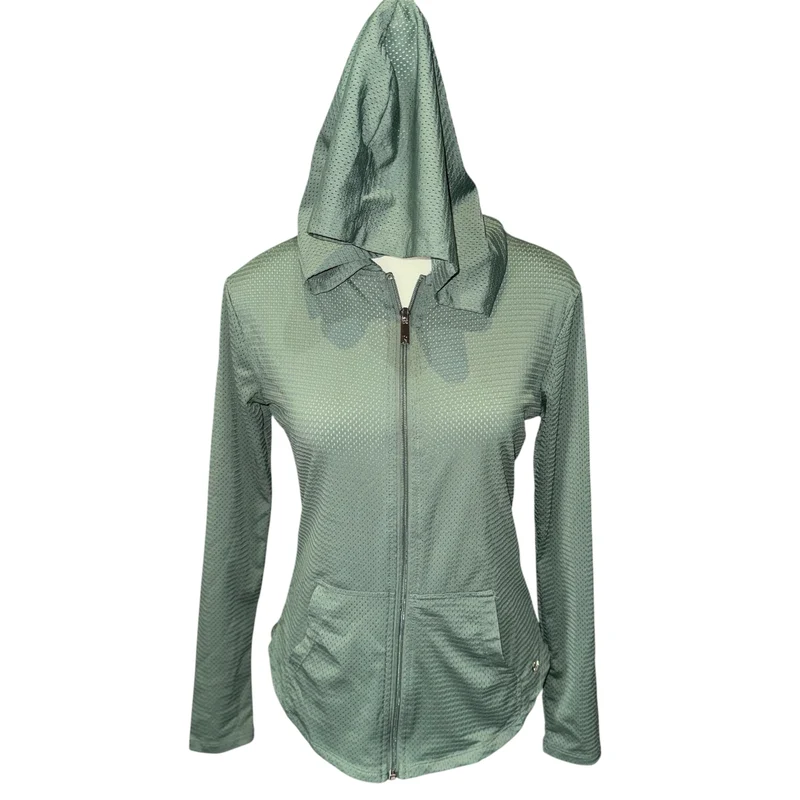 BuffBunny mesh zip up performance jacket