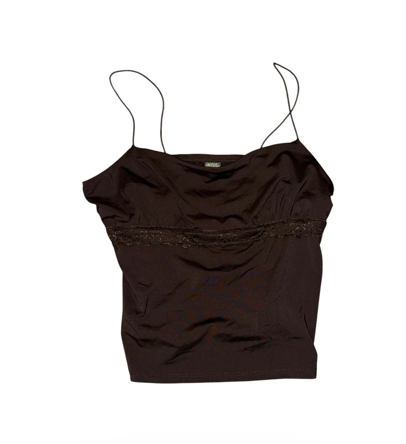 Lace trim cami