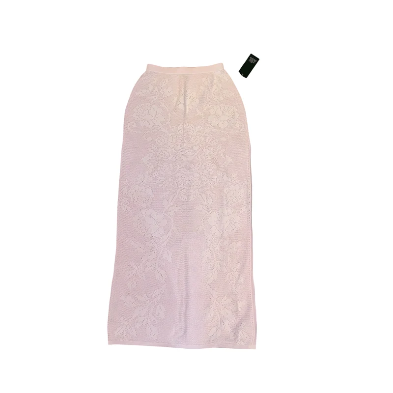 Maxi skirt with slit